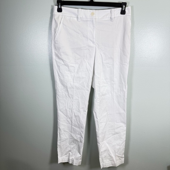 Talbots White The Perfect Chinos Sz 6P NWT - Picture 1 of 8
